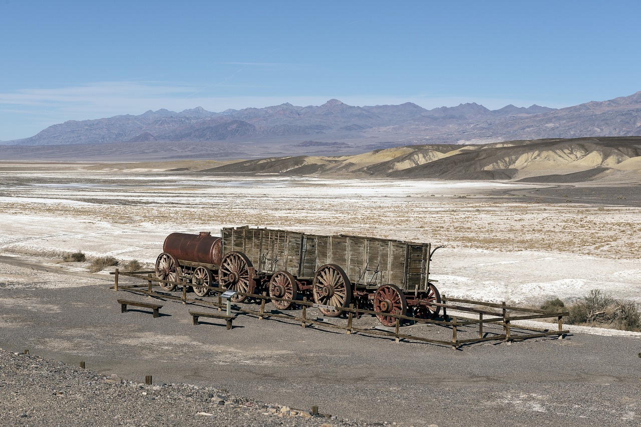 borax  wagons  death valley free photo