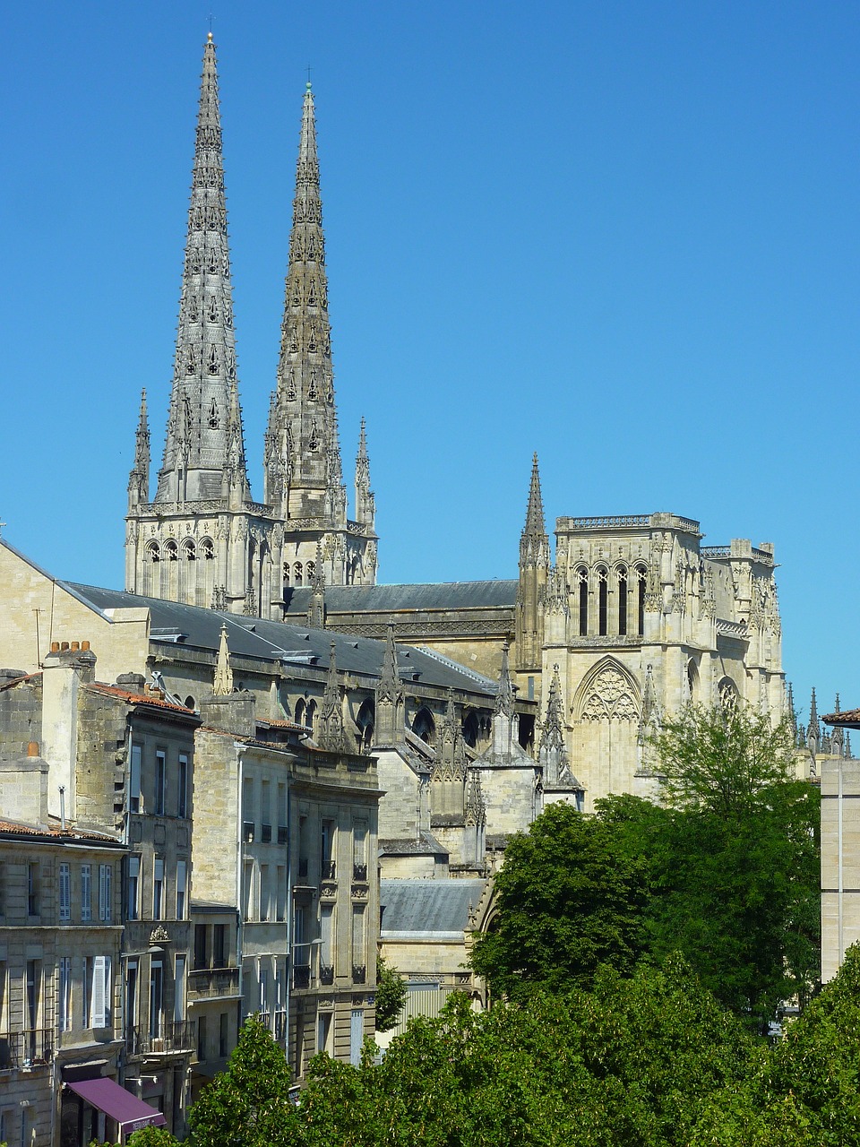 bordeaux france city view free photo