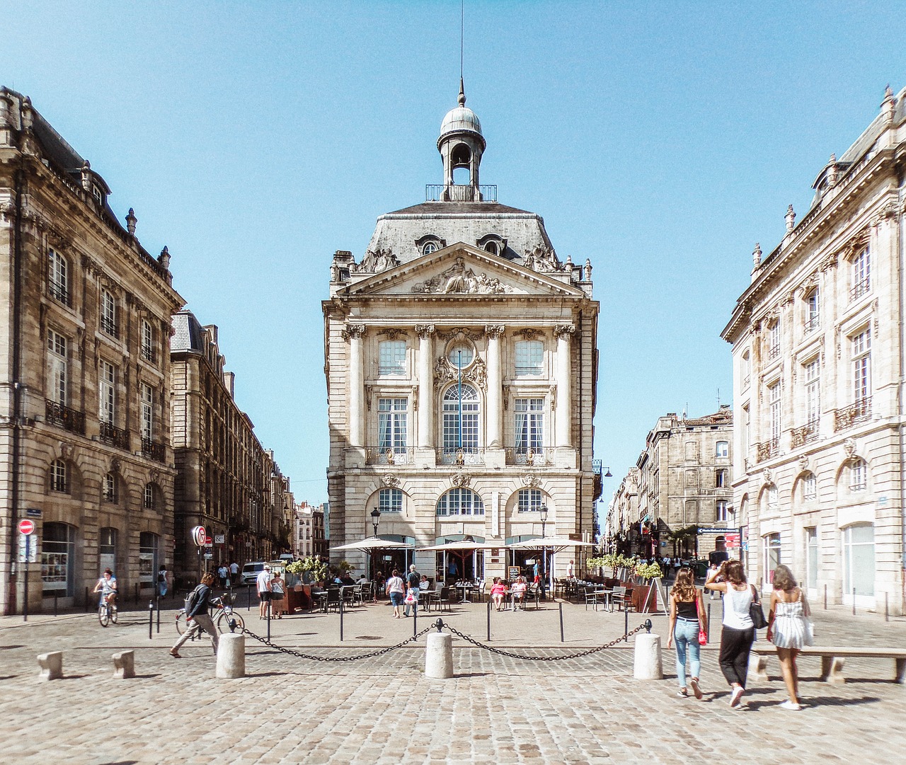 bordeaux  france  building free photo