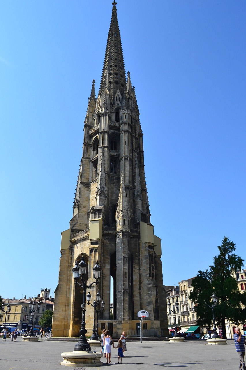 bordeaux bell tower bell stone free photo