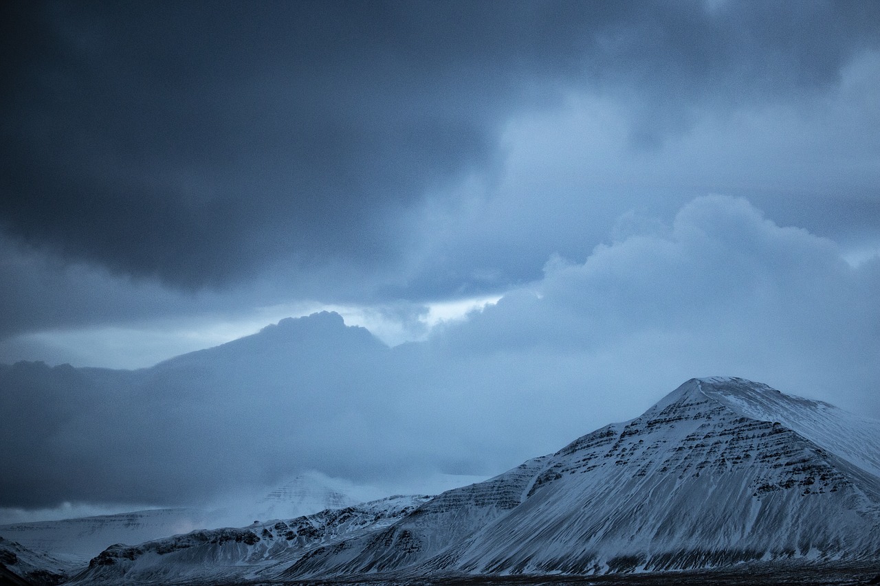 borgarnes  iceland  winter free photo