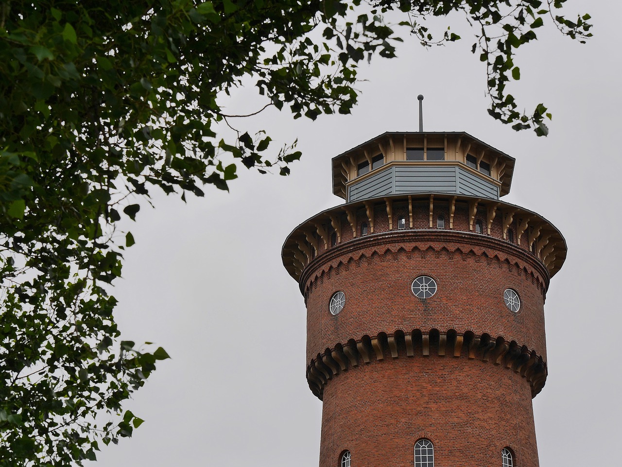 borkum  water tower  north sea free photo