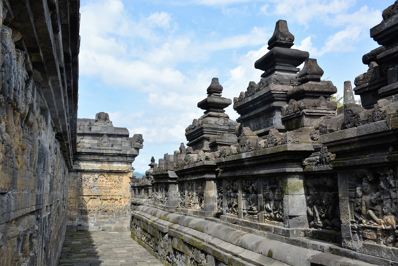 borobudur indonesia temple free photo