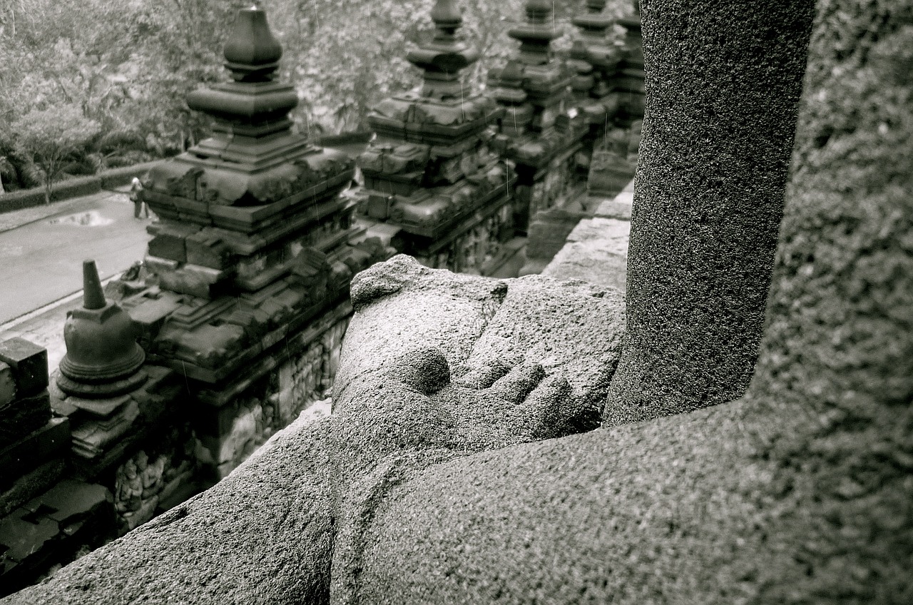 borobudur indonesia temple free photo