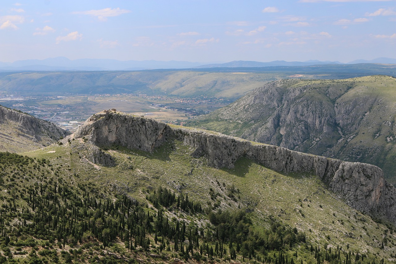 bosnia  landscape  view free photo