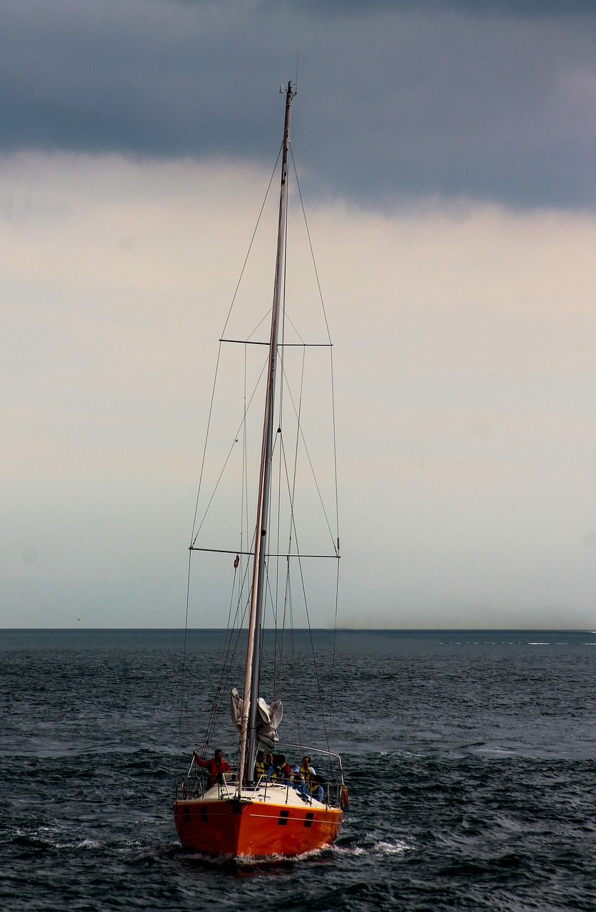 bosphorus  istanbul  sailboat free photo