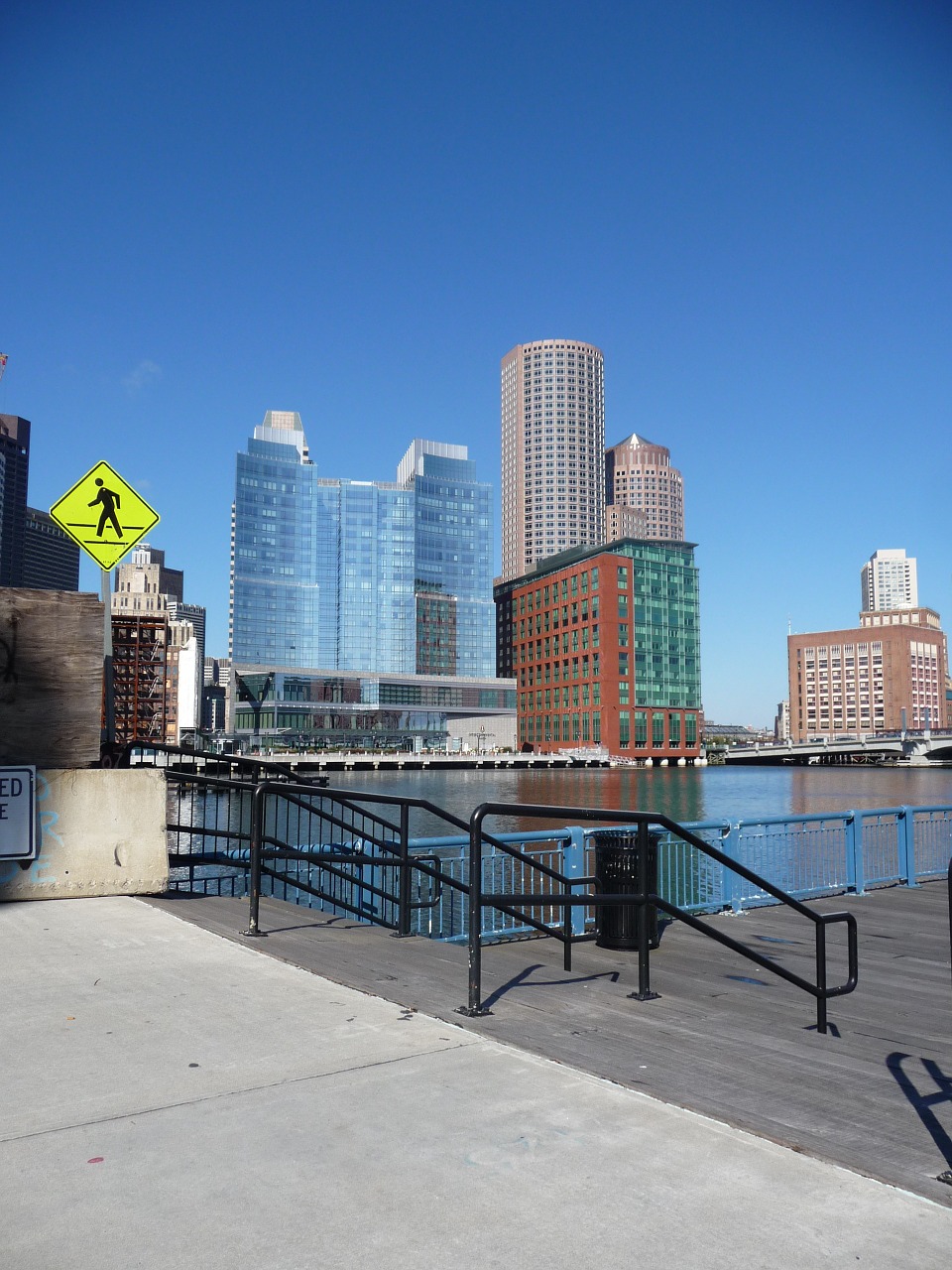 boston city skyline free photo