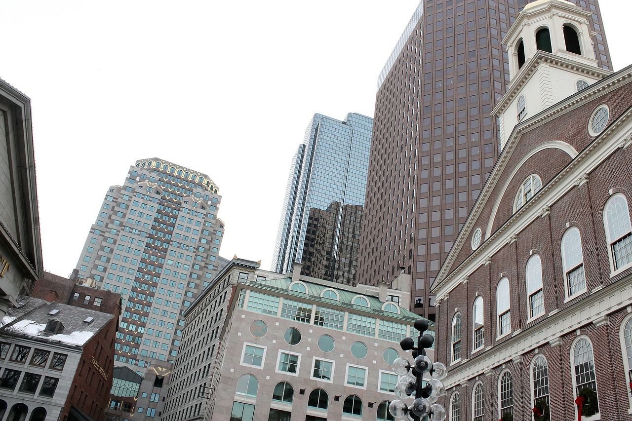 boston city cityscape free photo