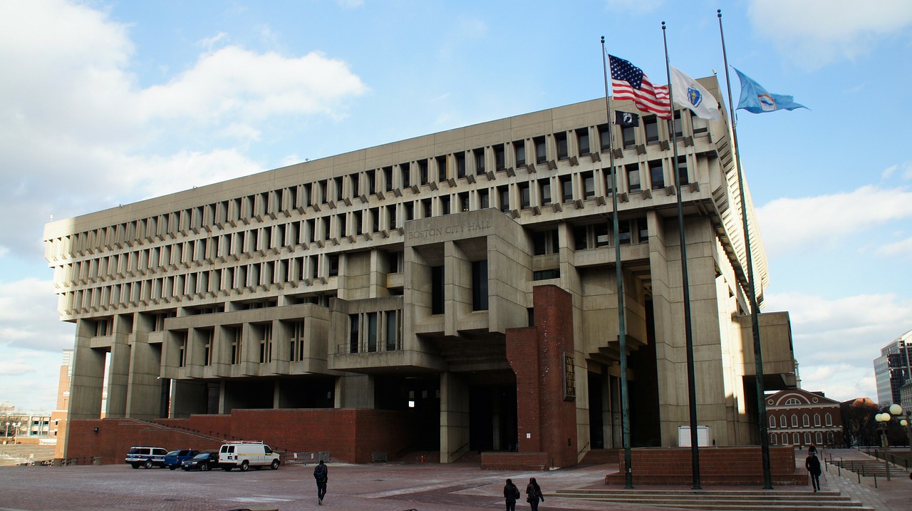 boston government center massachusetts free photo