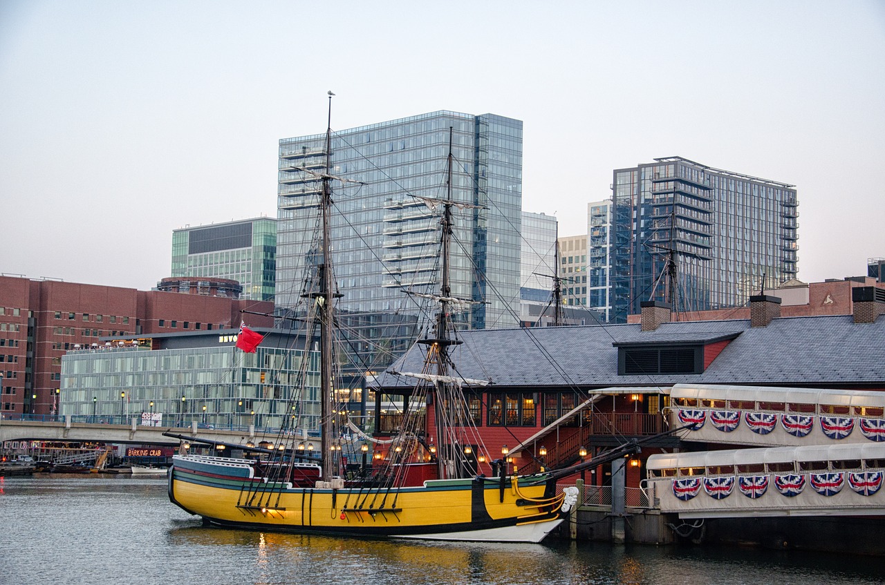 boston sailing vessel east coast free photo