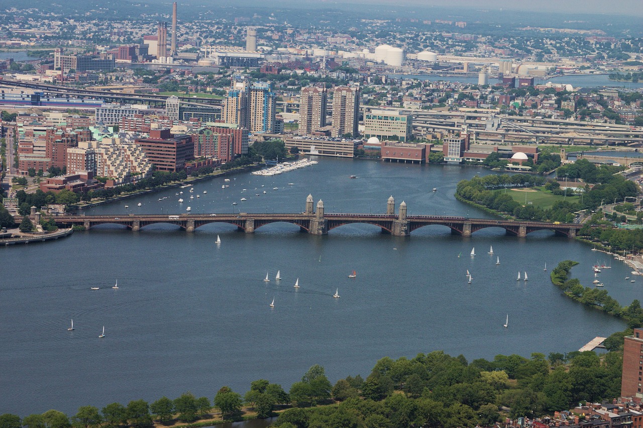 boston  skyline  city free photo