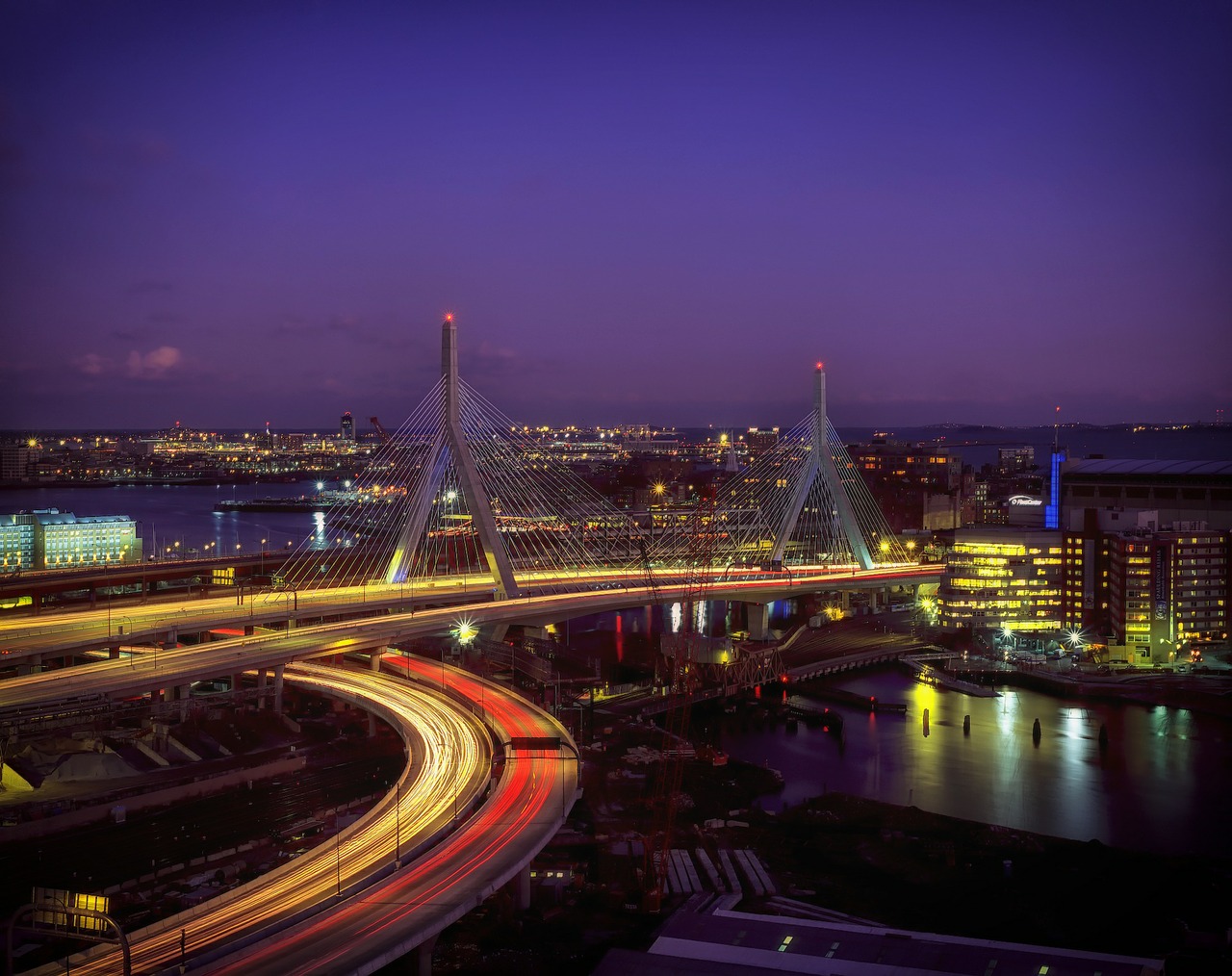 boston massachusetts bunker hill bridge free photo