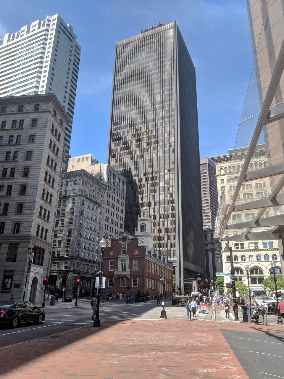boston  financial district  buildings free photo