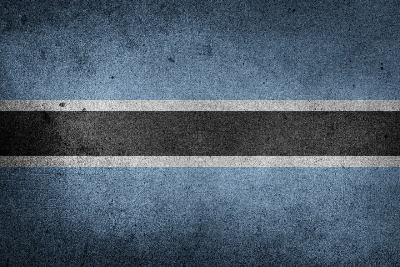 botswana flag national flag free photo