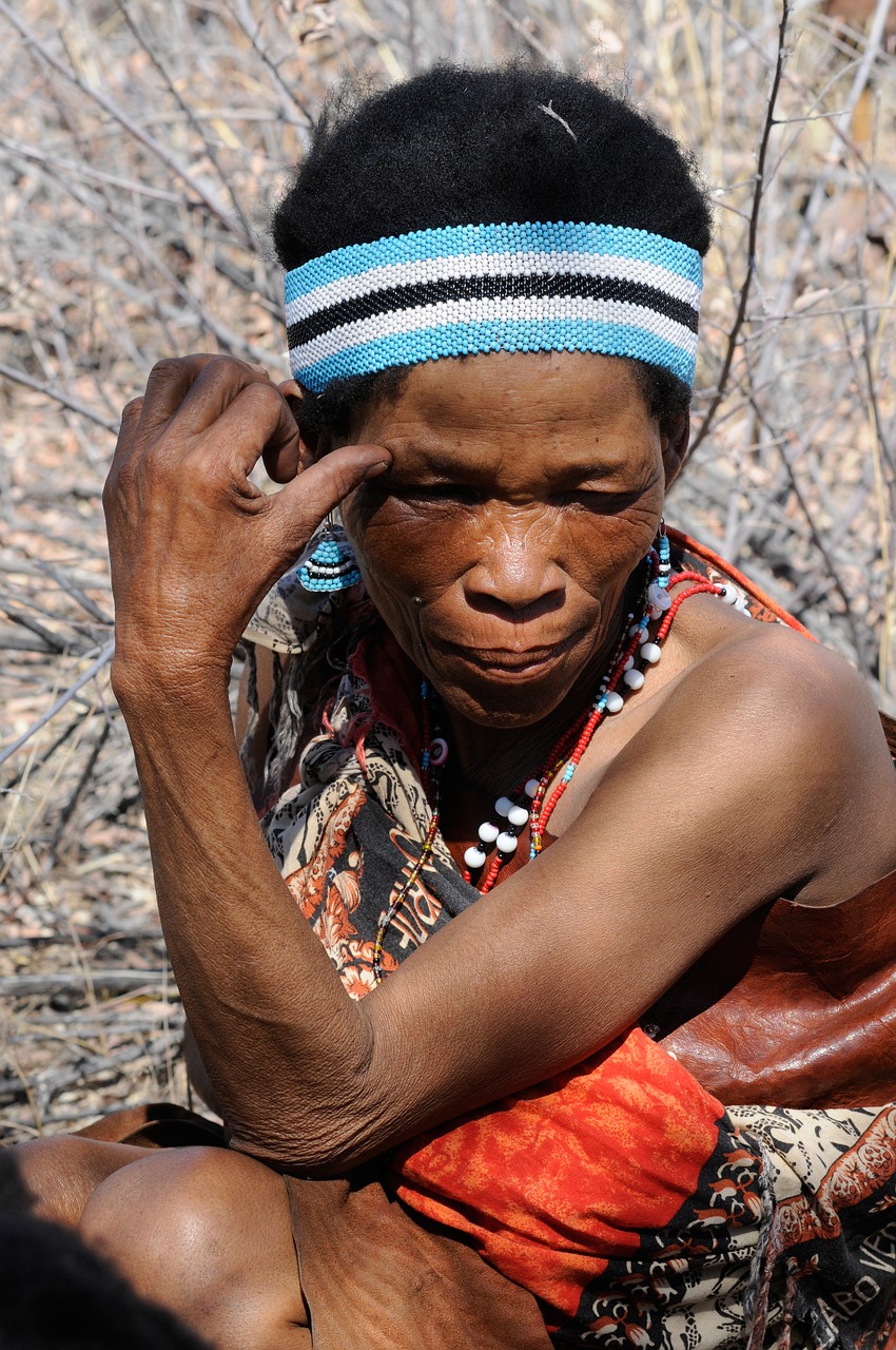 botswana indigenous culture buschman free photo