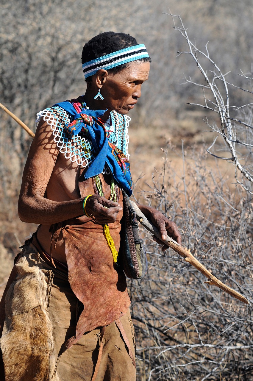 Edit Free Photo Of Botswana Indigenous Culture Buschman San Woman