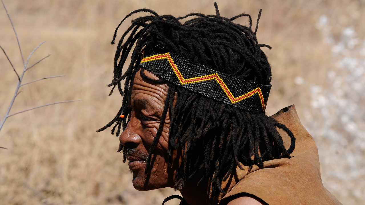 botswana indigenous culture buschman free photo