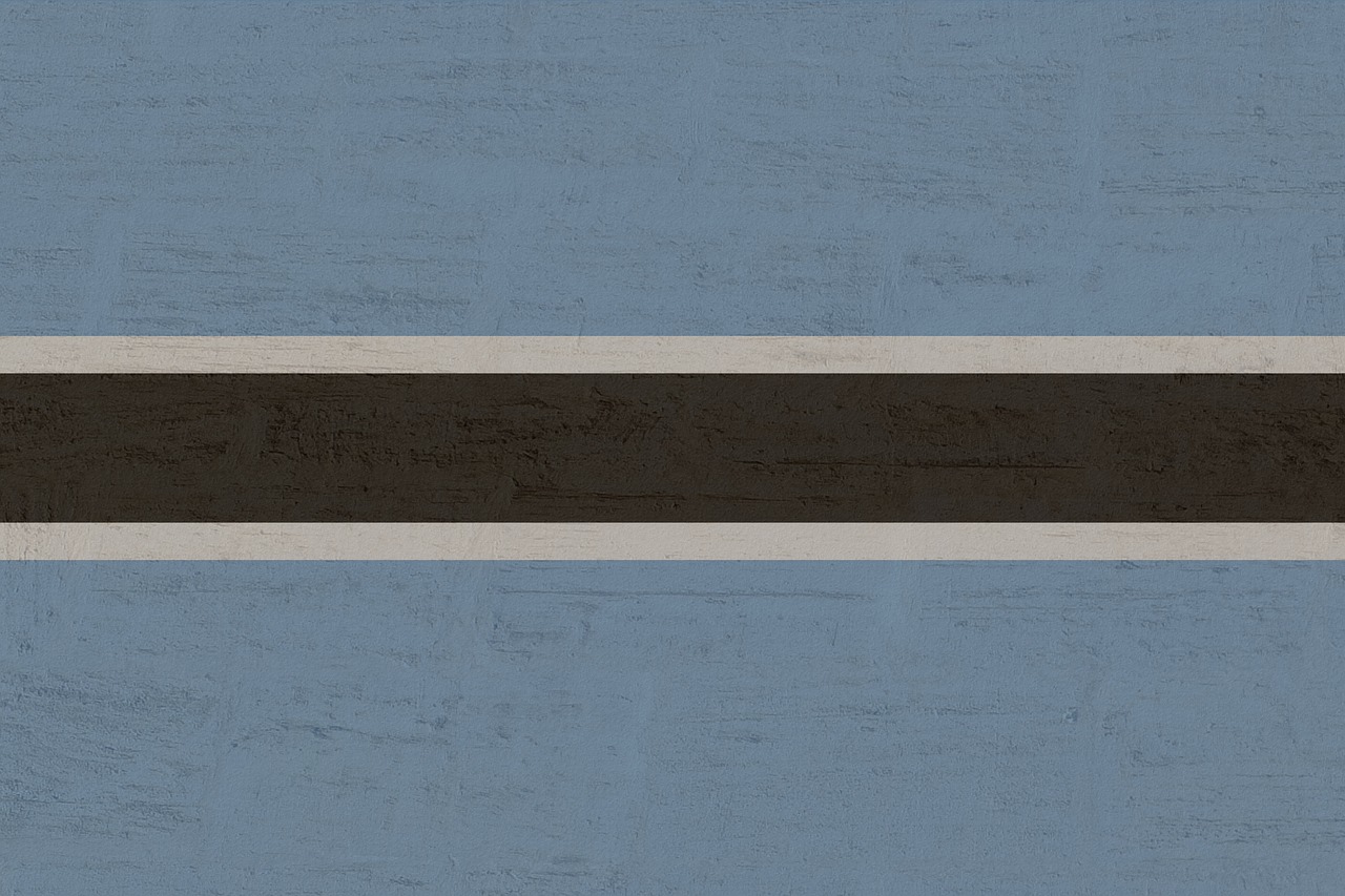 botswana flag flags free photo