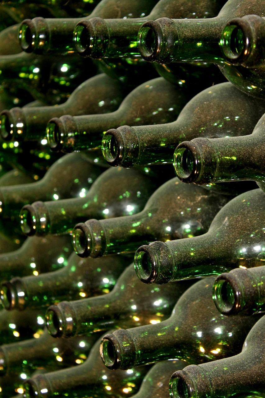 bottle cellar dusty free photo