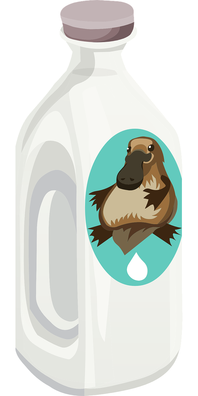 bottle milk platypus free photo