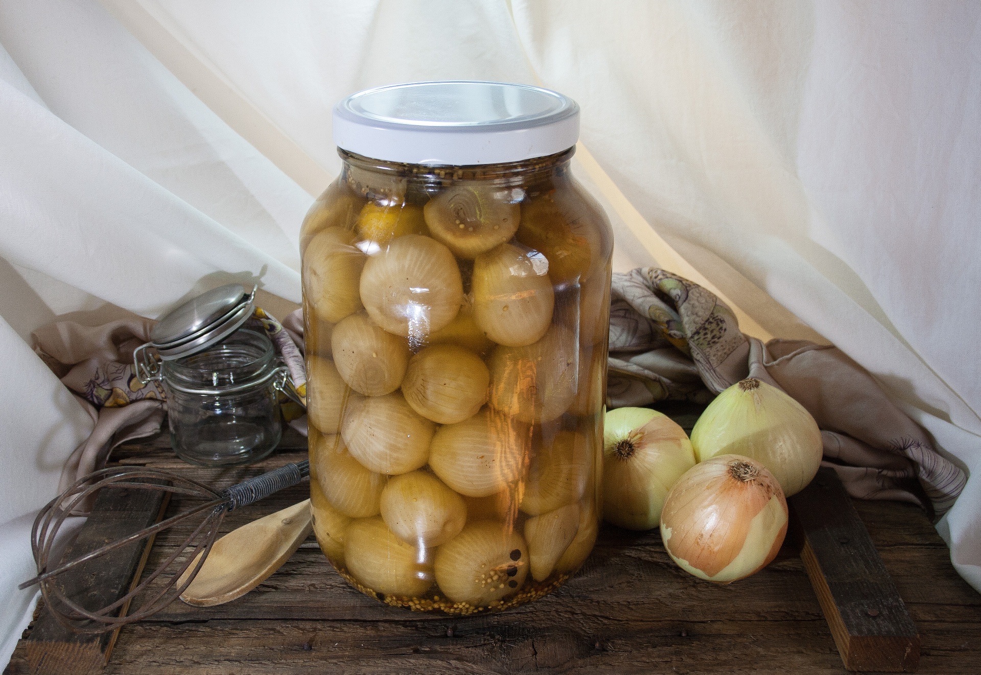 preserve homemade onions free photo