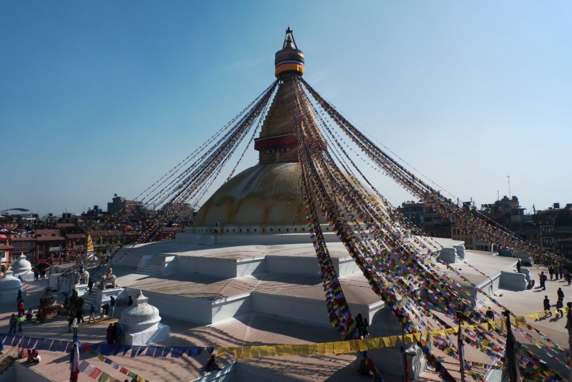 nepal boudenath buddhist free photo