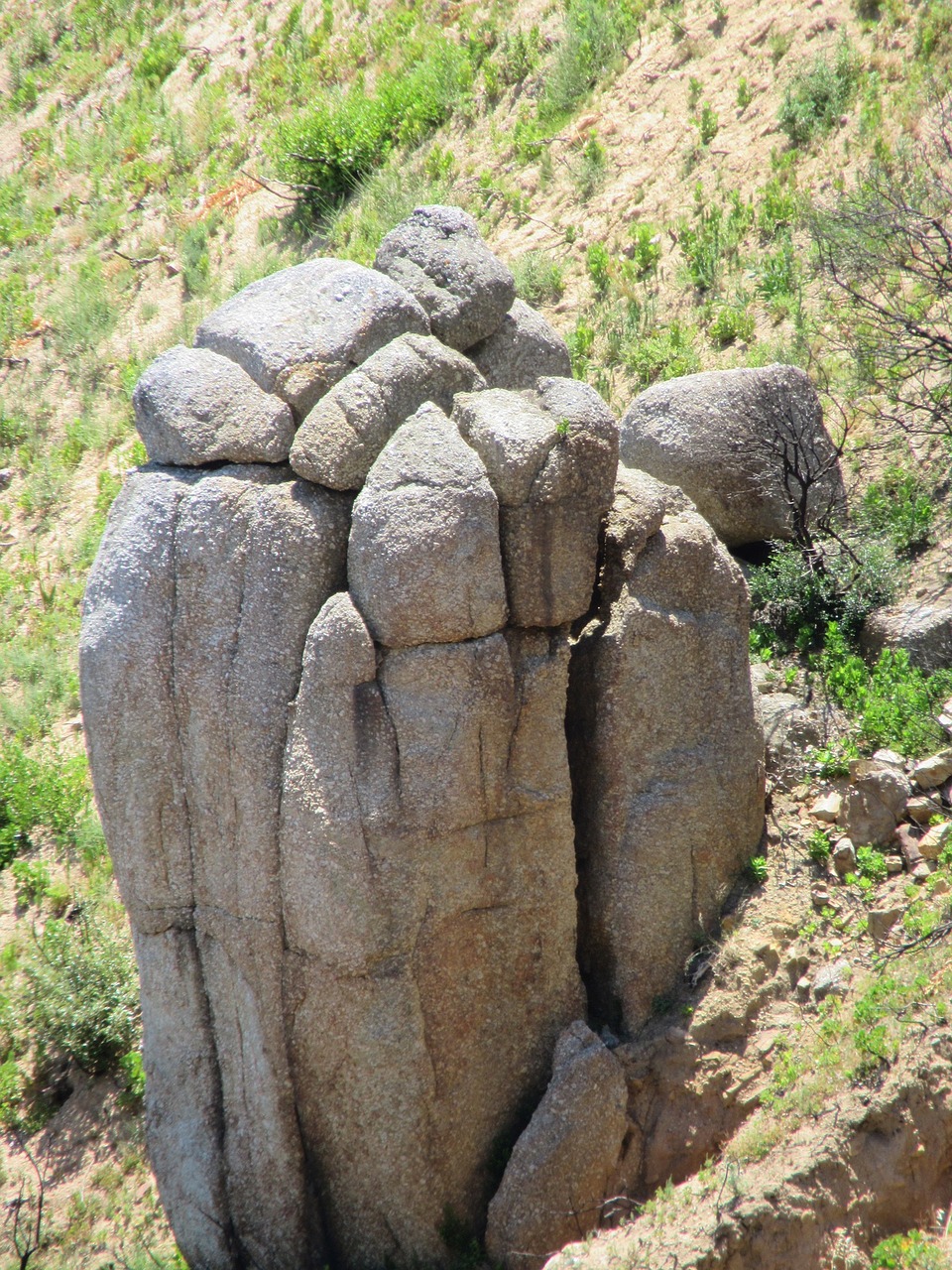 boulder rock mountain free photo
