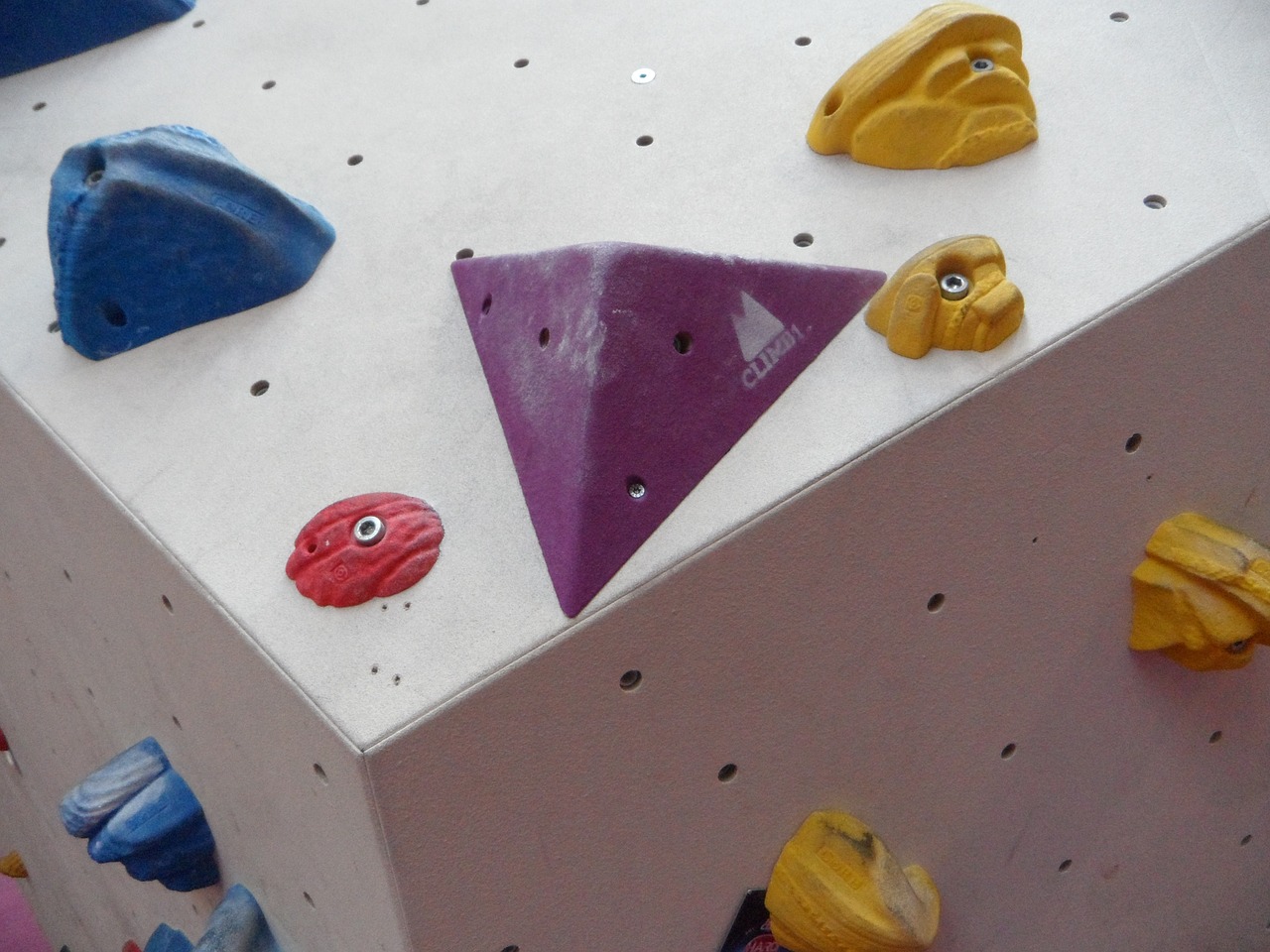 bouldering climbing hall climbing wall free photo