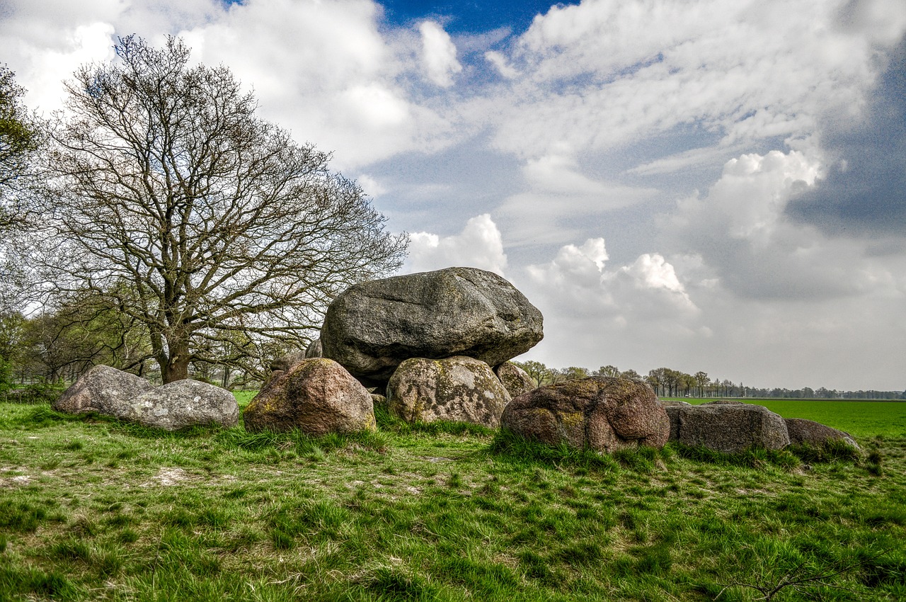 boulders rocks nature free photo