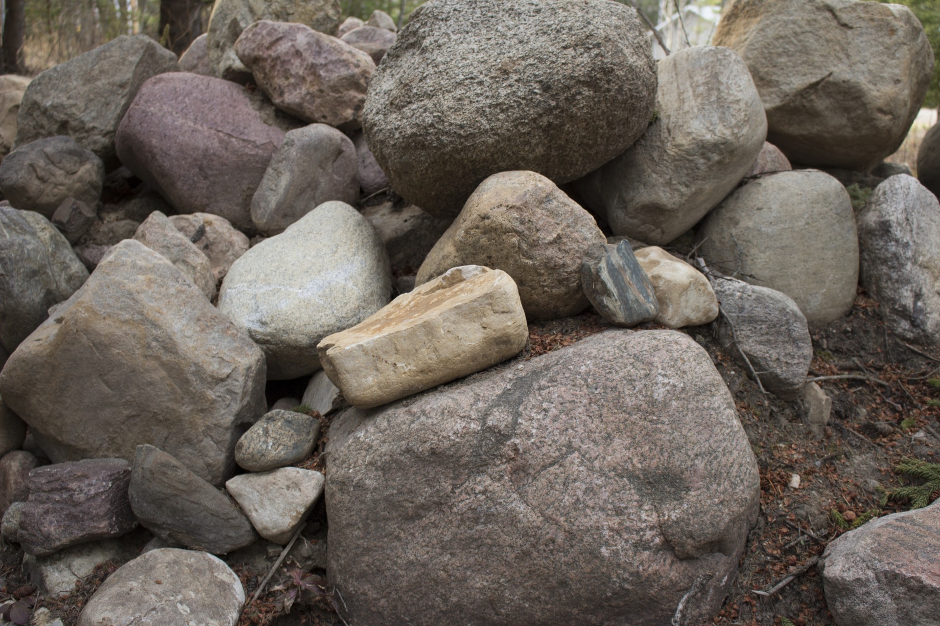 boulders rocks stones free photo