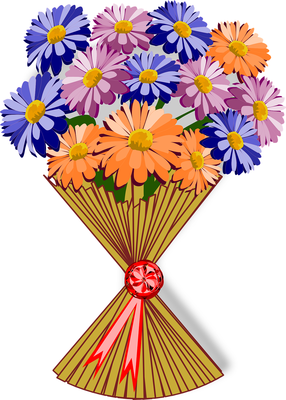 bouquet clip art flor free photo