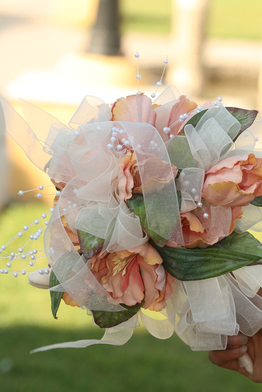 bouquet flowers wedding free photo