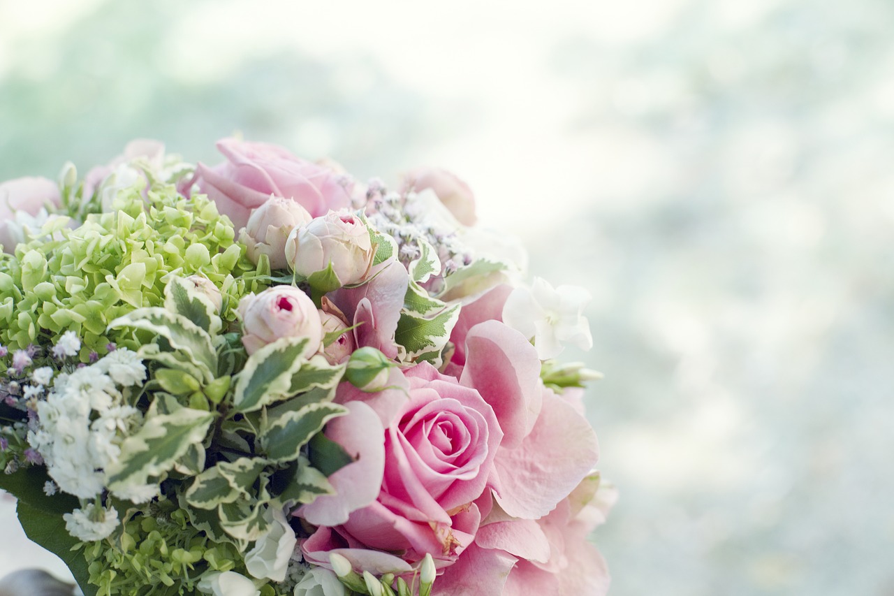 bouquet bouquet of flowers wedding free photo