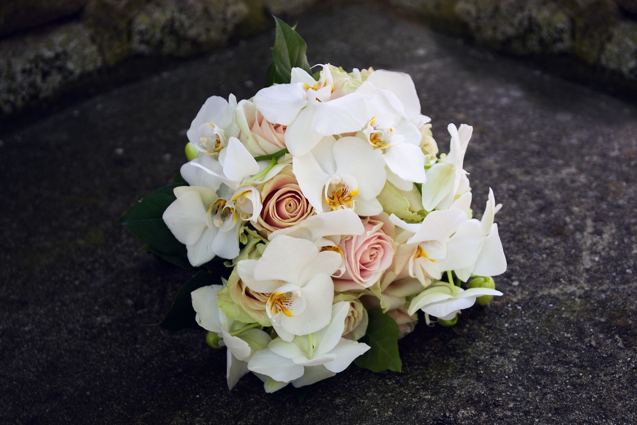 bouquet  wedding  flowers free photo