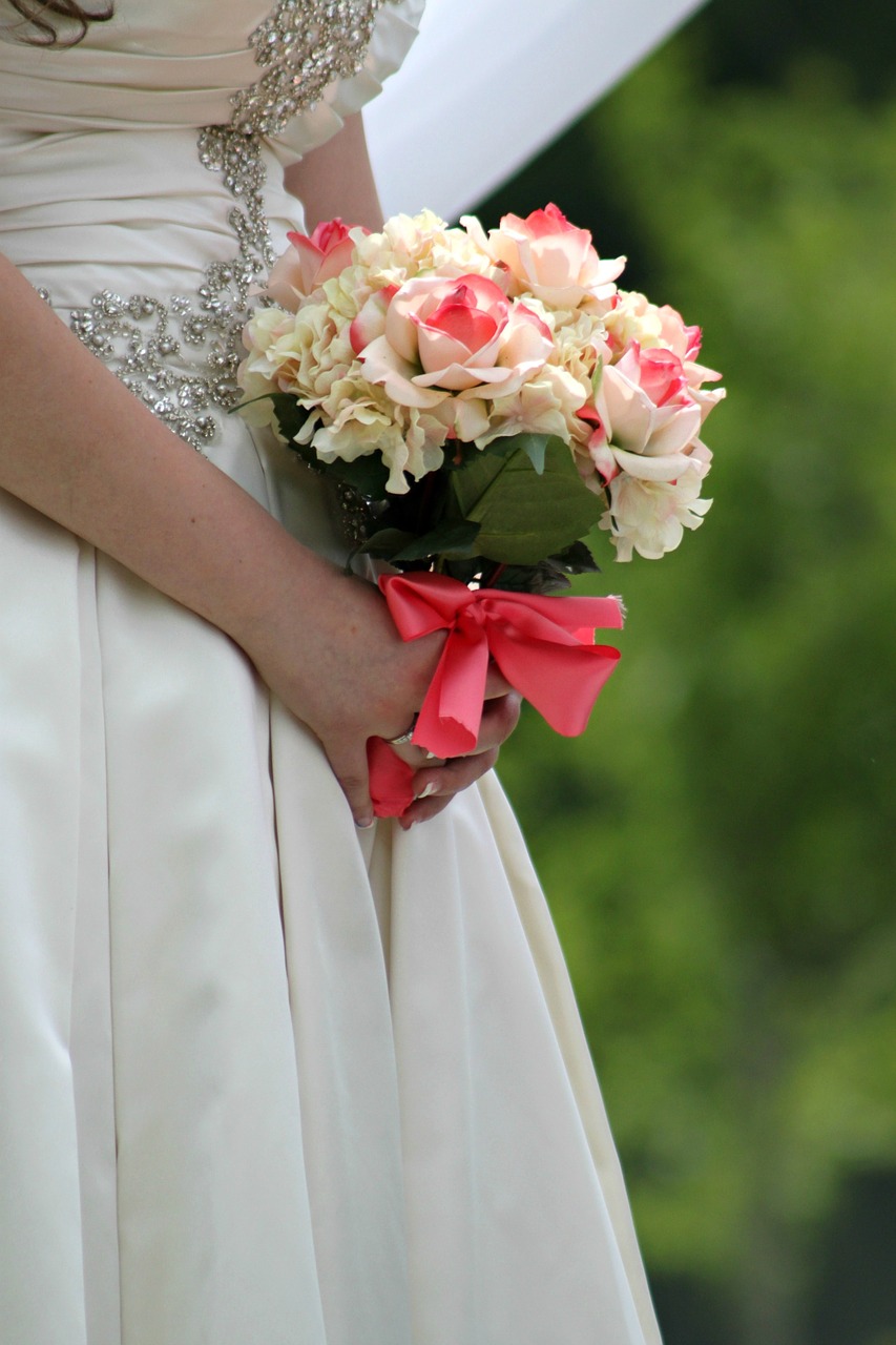 bouquet flowers wedding free photo