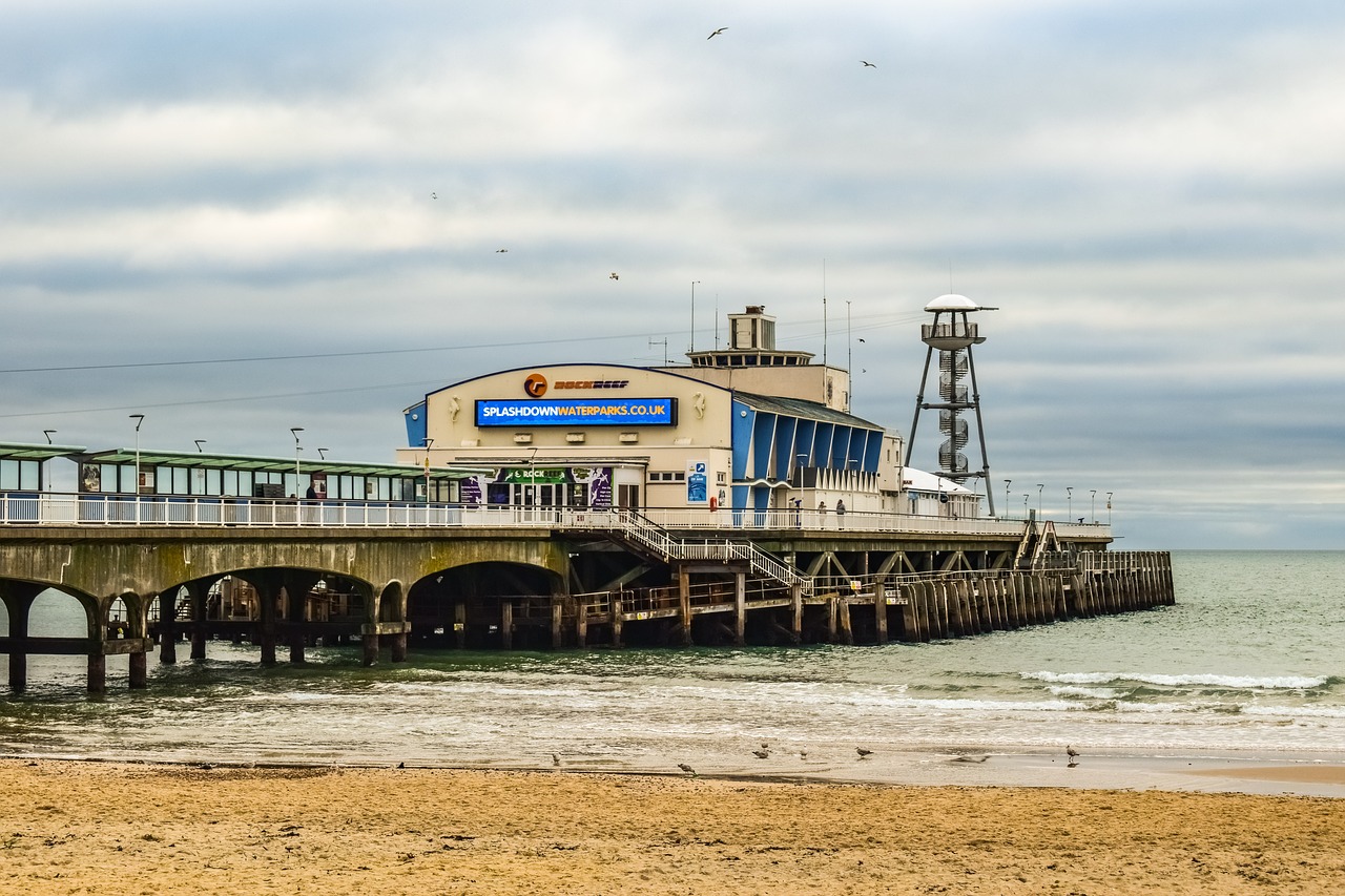 bournemouth  pier  beach free photo