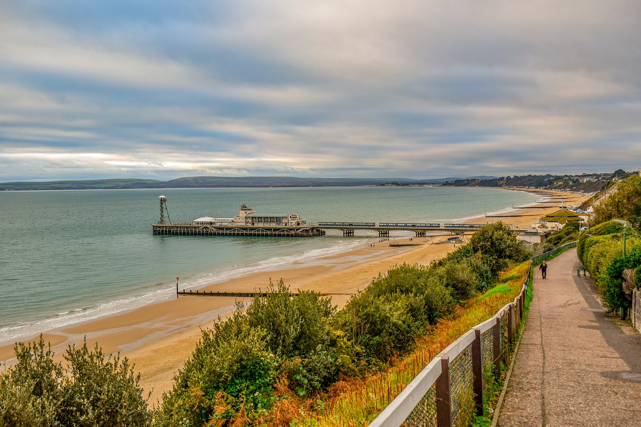 bournemouth  pier  beach free photo