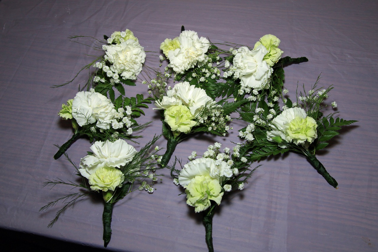 boutonniere wedding flowers free photo