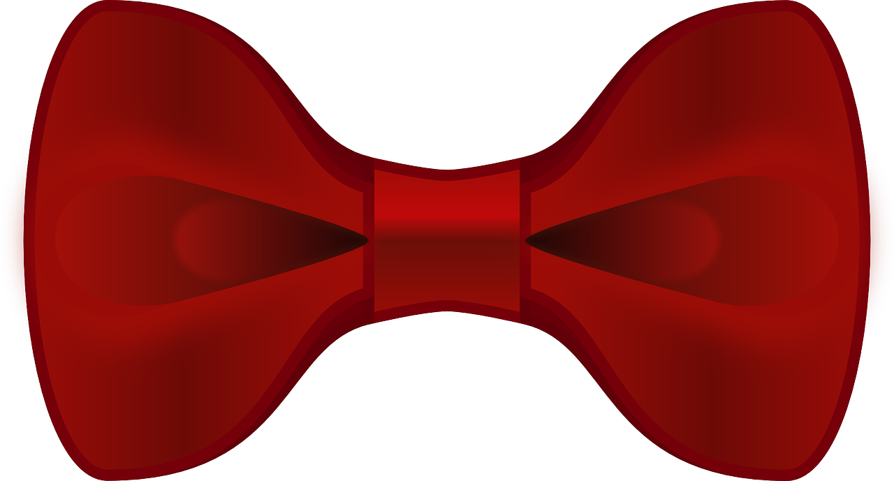 bow red tie free photo