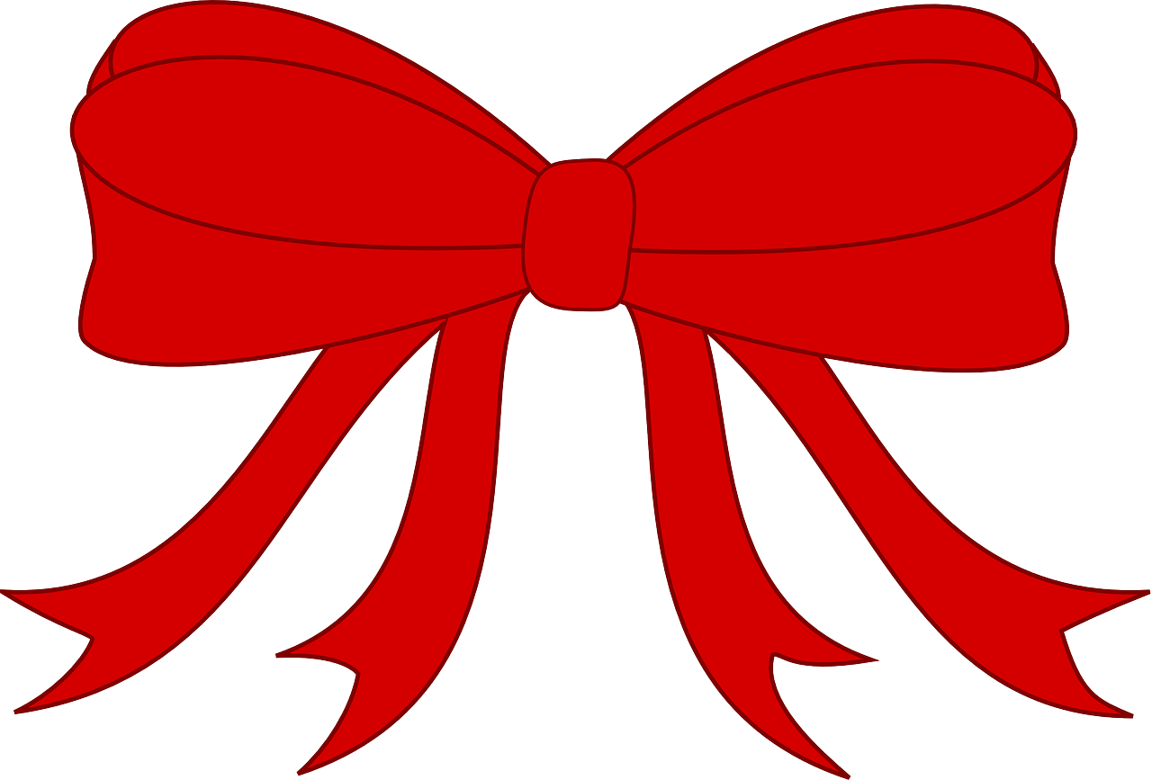 bow knot present free photo