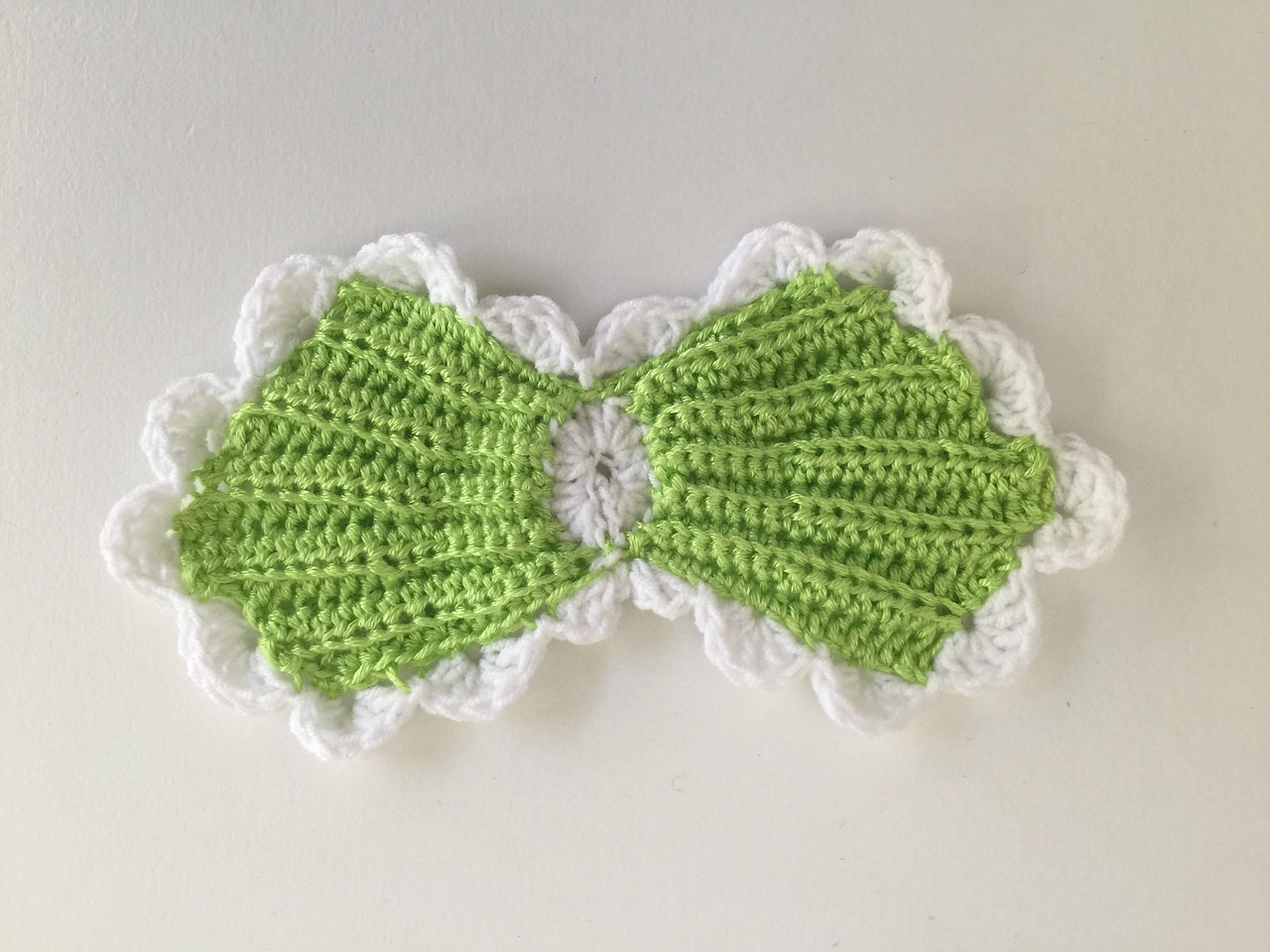 bow crochet handmade free photo
