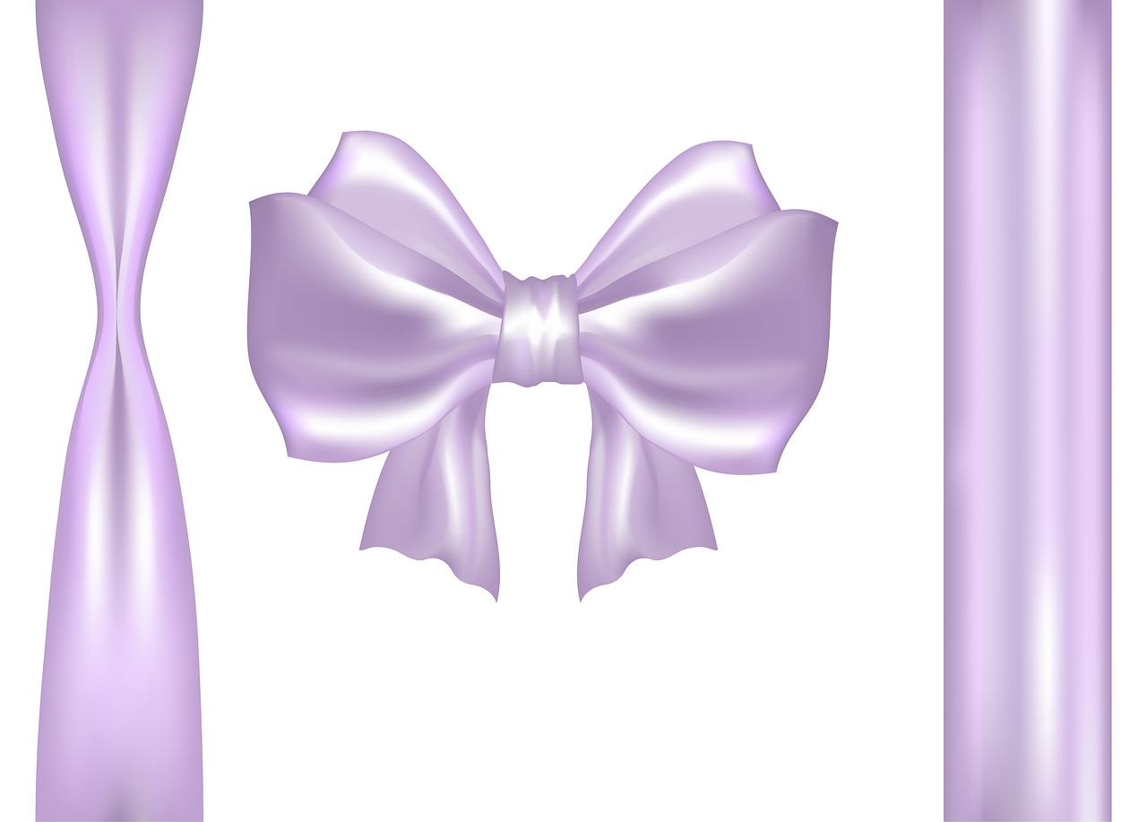 bow tape silk free photo