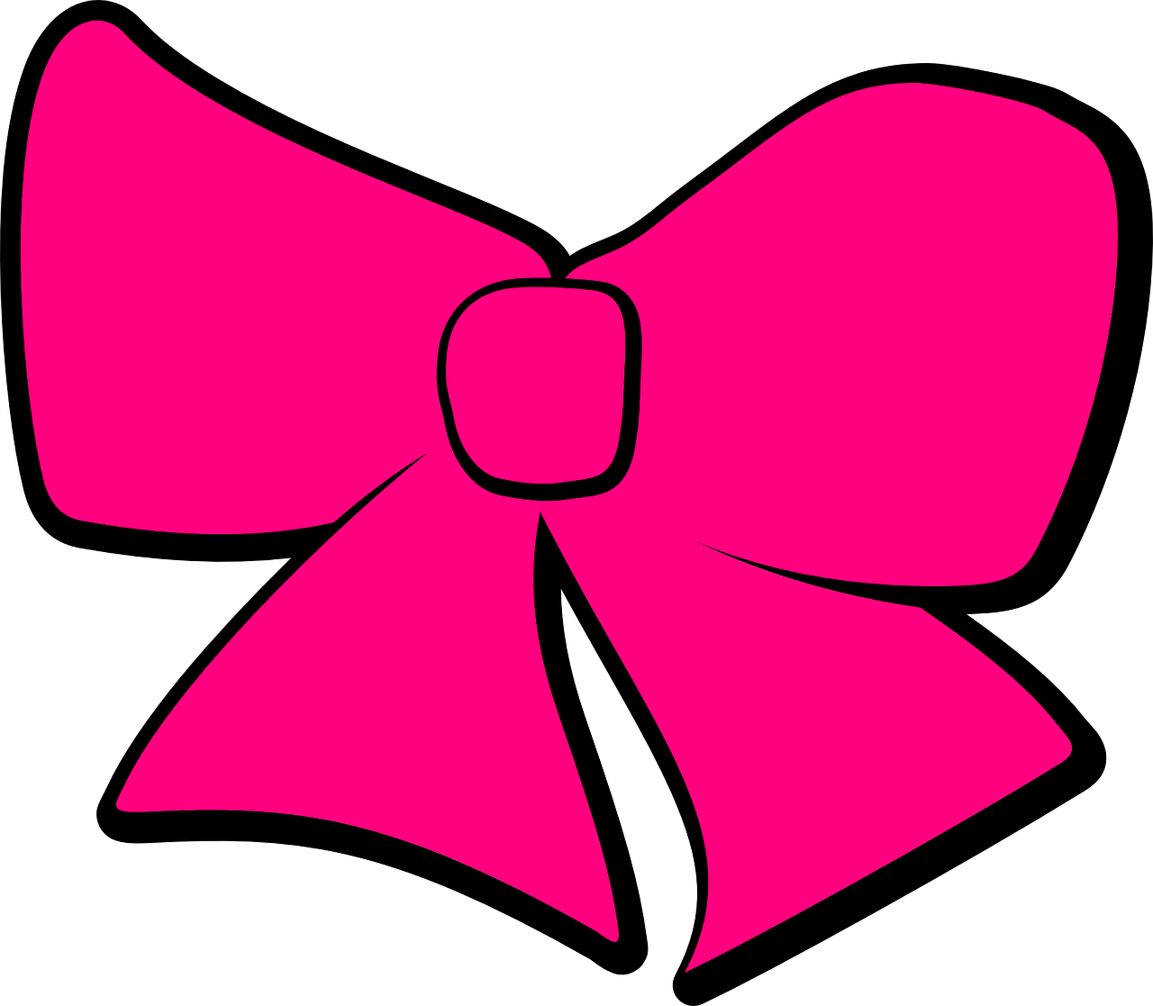 bow ribbon pink free photo