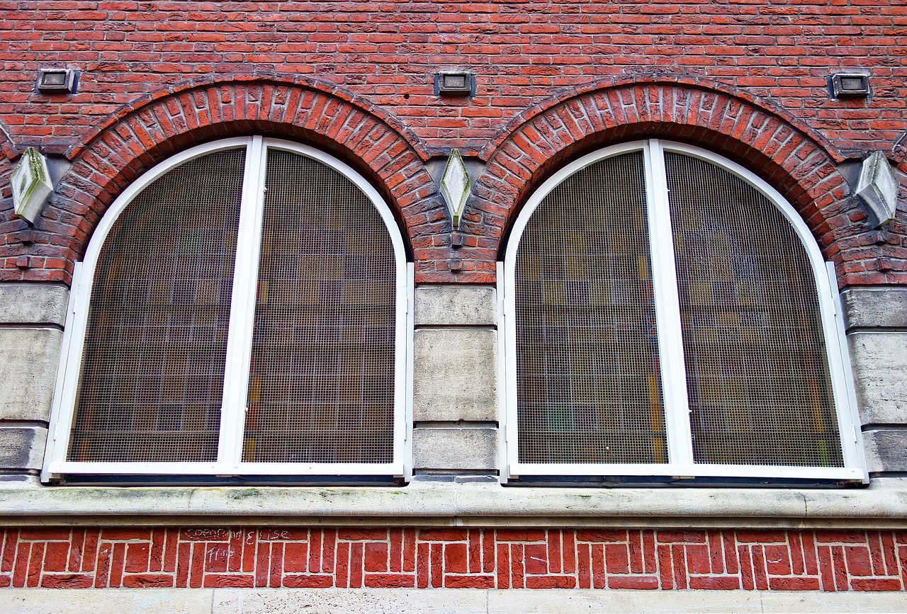bow window window church window free photo
