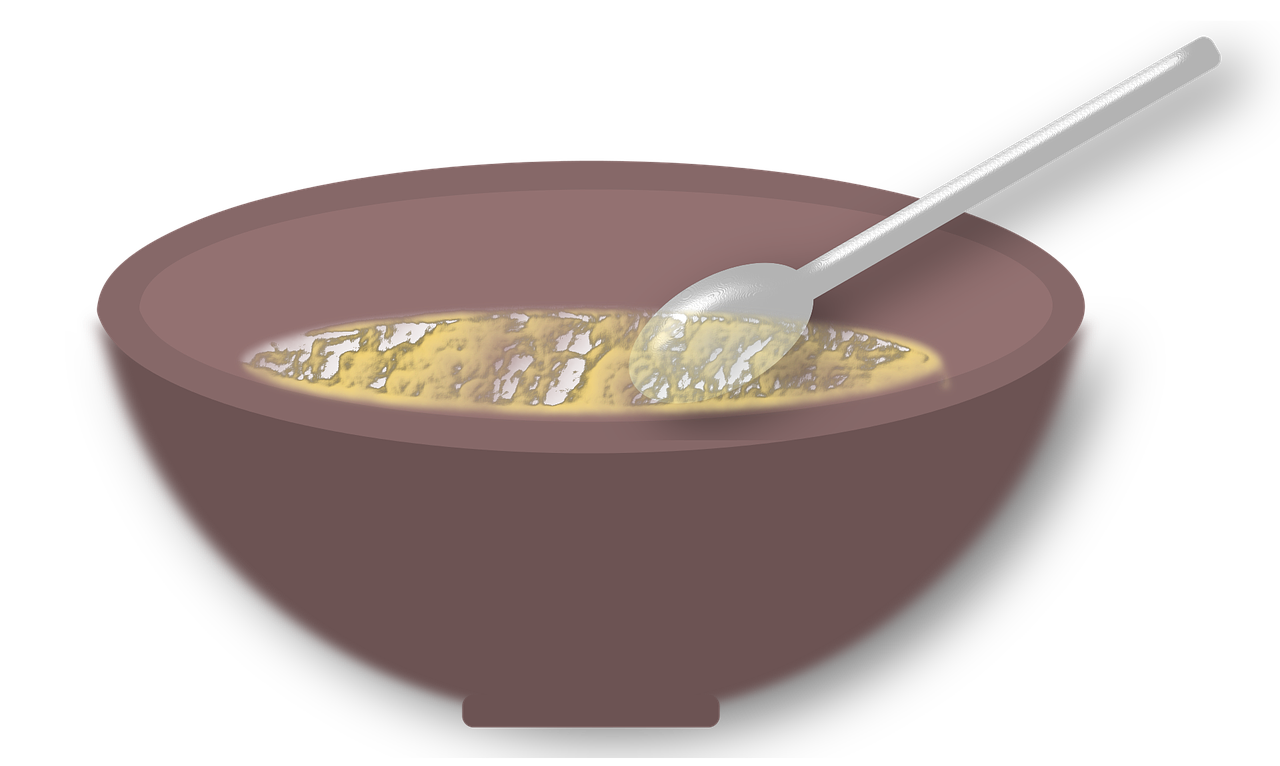 bowl spoon food free photo