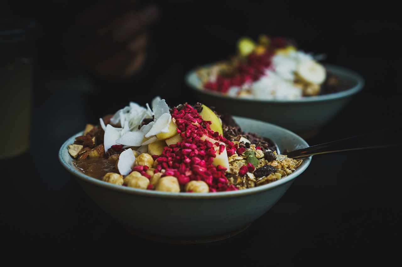 bowl food salad free photo