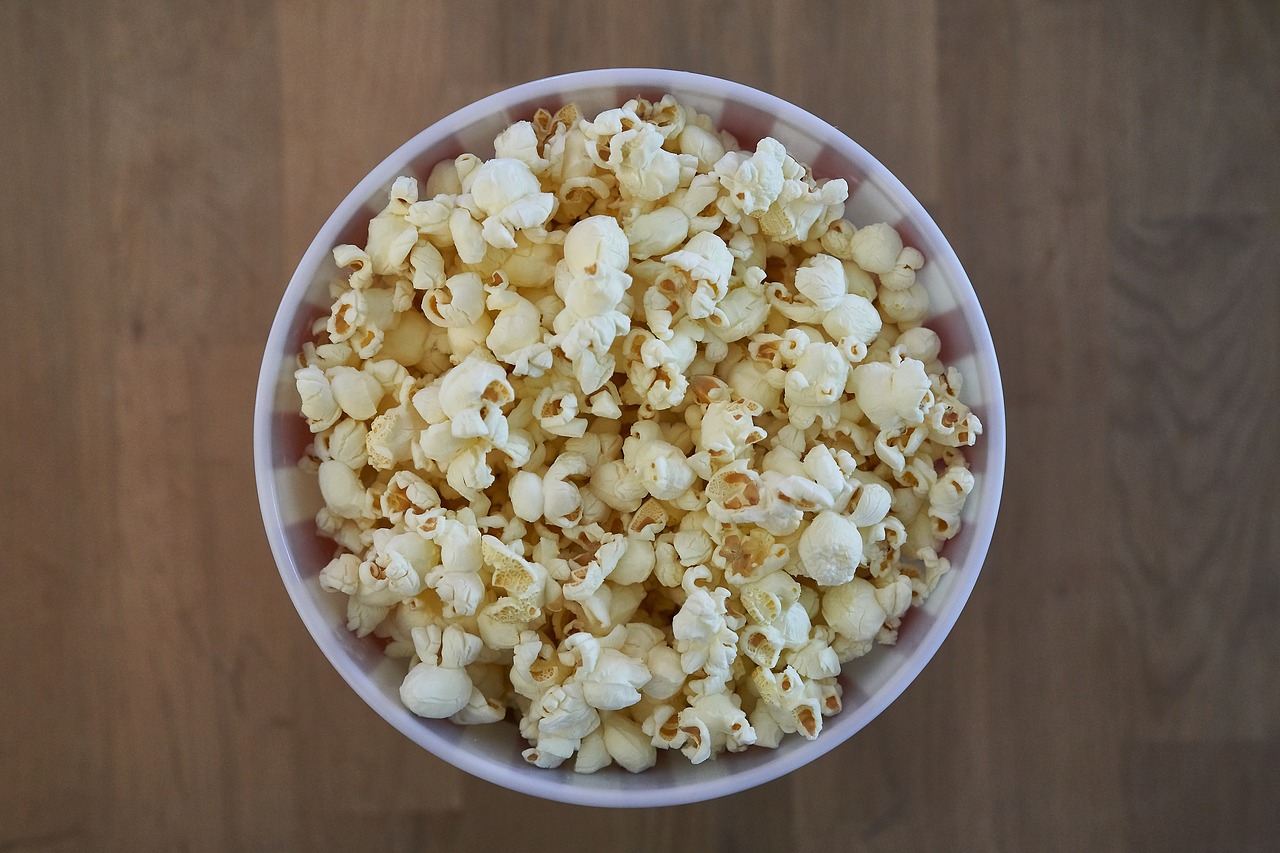 bowl  popcorn  cinema free photo