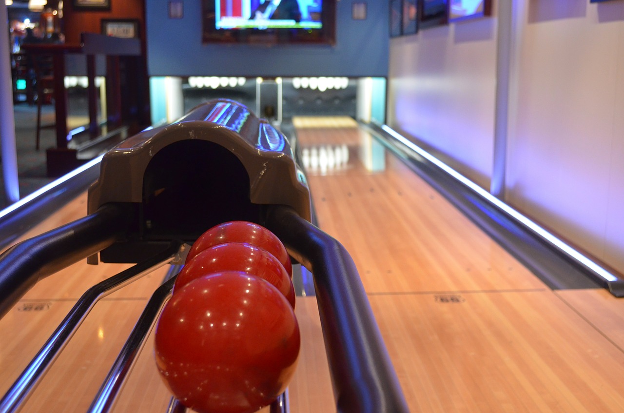 bowling ball bowling alley free photo