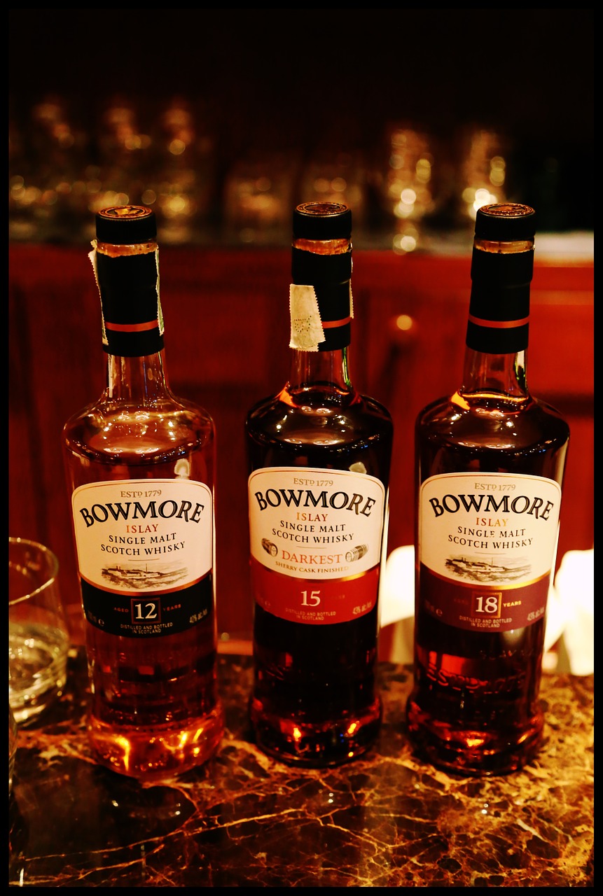 bowmore whiskey single malt free photo