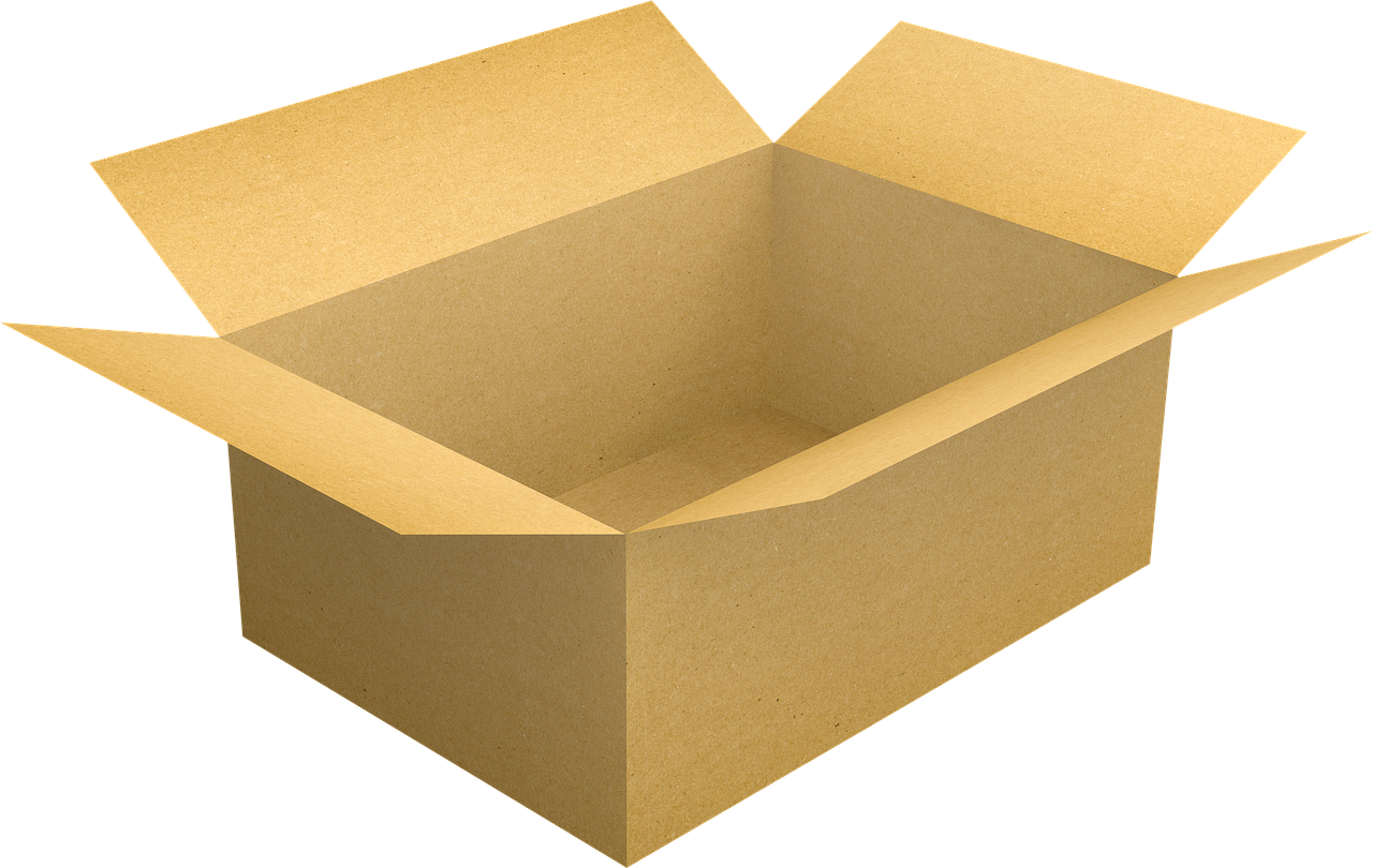 box cardboard cardboard box free photo
